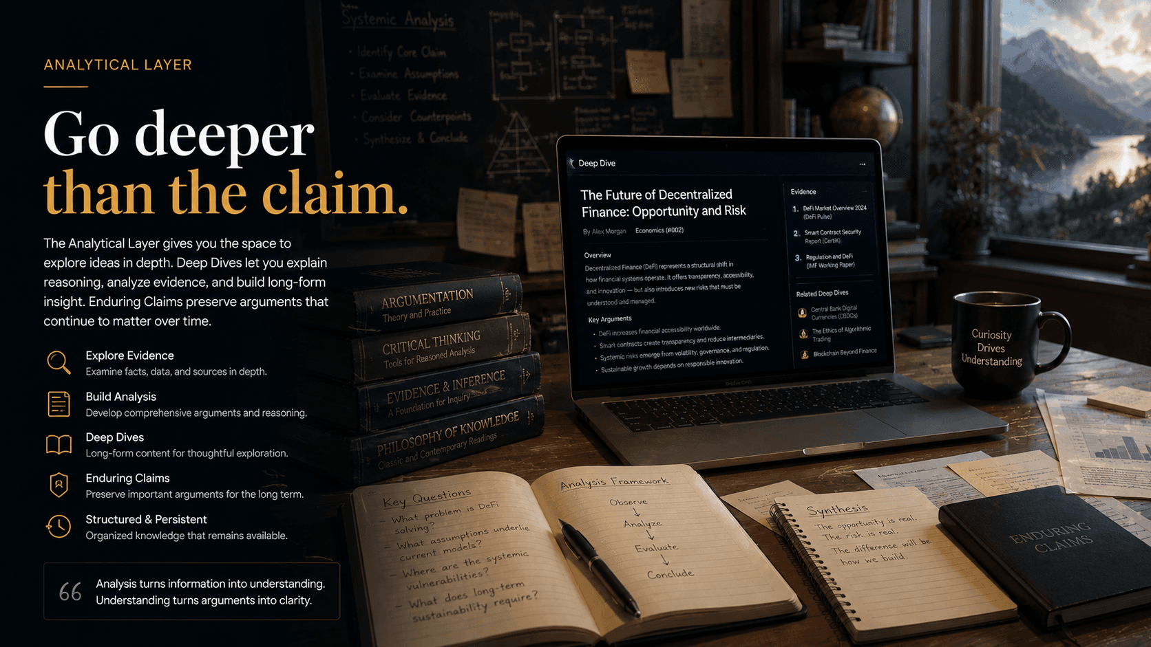 Analytical layer onboarding background