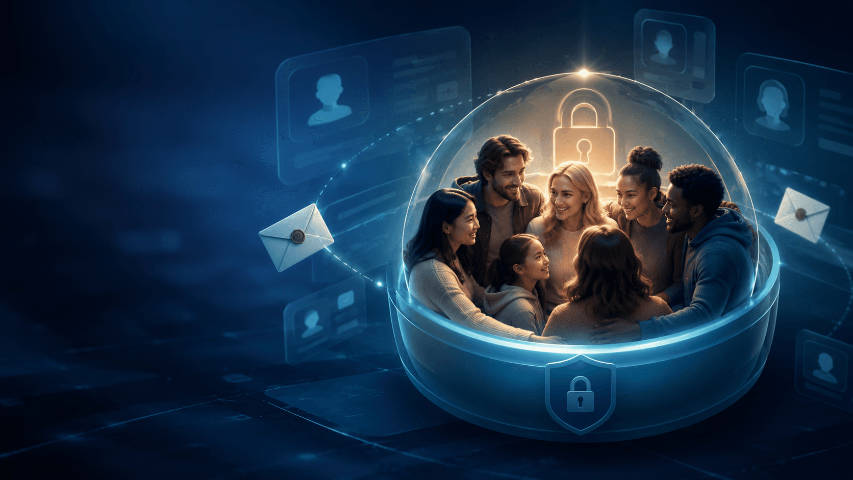 Private invite-only communities onboarding background